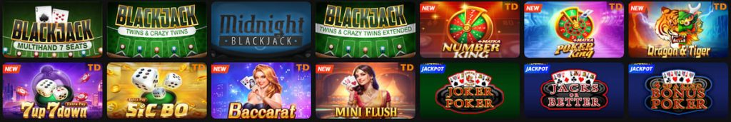 Lucky Games Casino jeux table